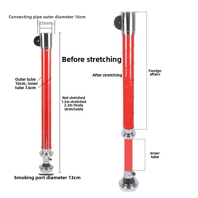 Korean BBQ Telescopic Exhaust  - Korean Bbq Grill recension och pris