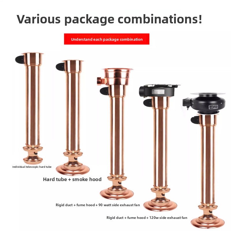 Korean BBQ Telescopic Exhaust  - Korean Bbq Grill recension och pris